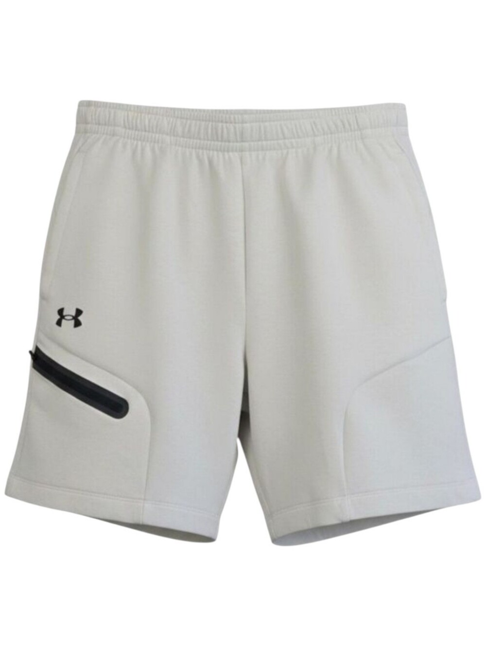 Under Armour Unstoppable Fleece Shorts Mens L Summit White 7" NWT Athletic Gym